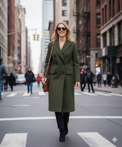 Double Breasted Overcoat