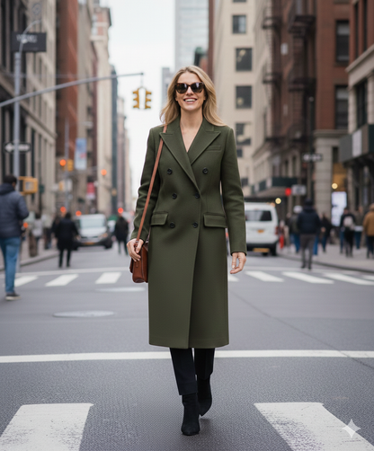 Double Breasted Overcoat