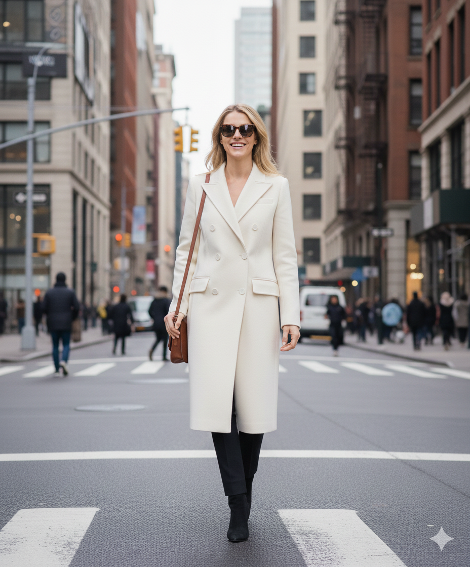 Double Breasted Overcoat