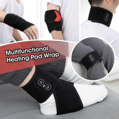 Red Light Therapy Wrist Wrap with Heat and Vibration