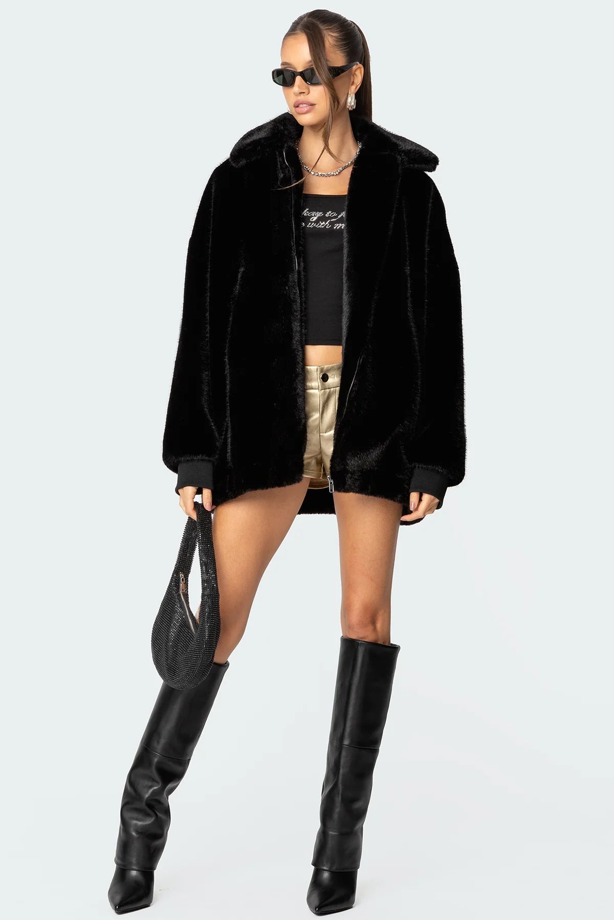 Faux Fur Jacket