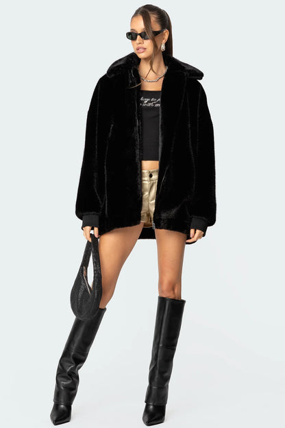 Faux Fur Jacket