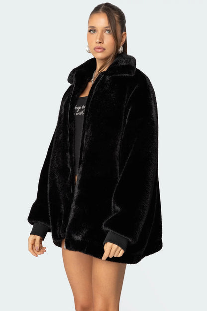 Faux Fur Jacket